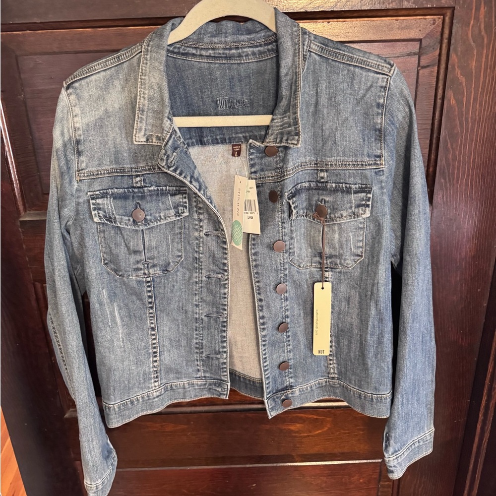 Kut from the Kloth Classic Blue Jean Jacket